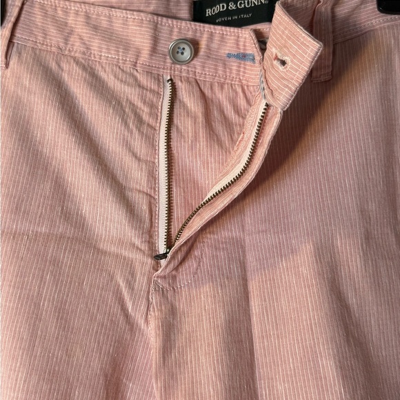 Rodd & Gunn Pink Flat Front Shorts Lightweight Summer Essential - Picture 3 of 10